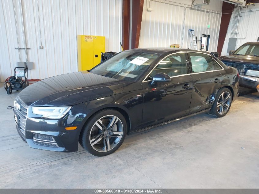 2017 AUDI A4 2.0T PREMIUM - WAUENAF4XHN024812