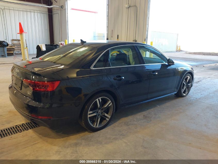 2017 AUDI A4 2.0T PREMIUM - WAUENAF4XHN024812