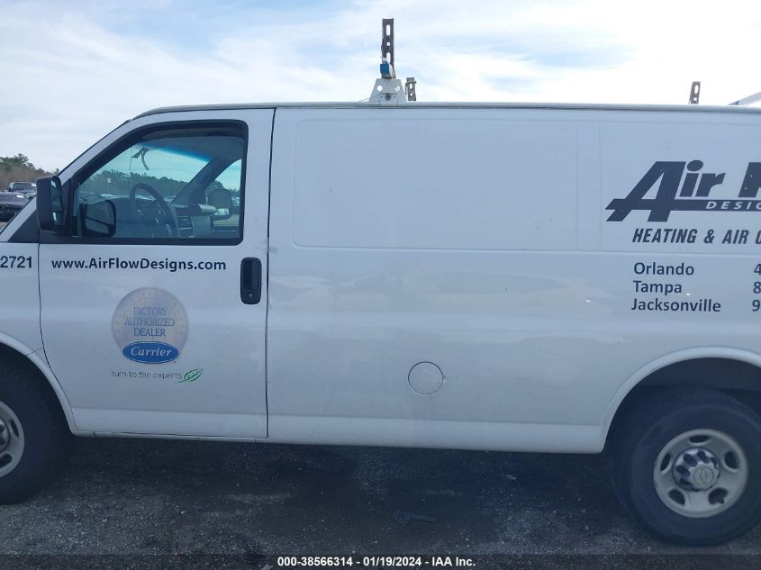 2015 CHEVROLET EXPRESS 2500 WORK VAN 1GCWGFCF6F1273679