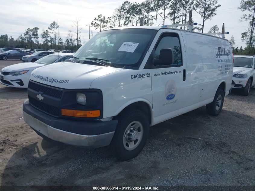 2015 CHEVROLET EXPRESS 2500 WORK VAN 1GCWGFCF6F1273679