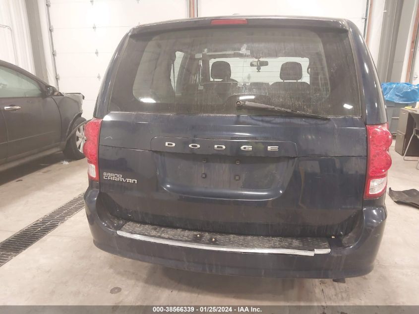 2016 DODGE GRAND CARAVAN SE - 2C4RDGBG3GR108160