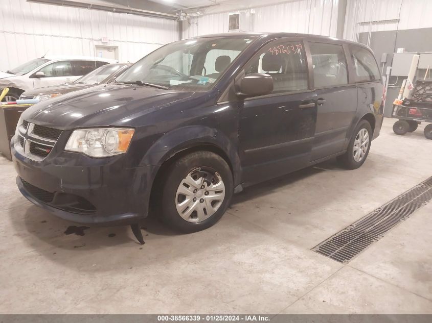 2016 DODGE GRAND CARAVAN SE - 2C4RDGBG3GR108160