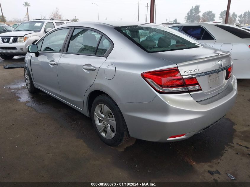 2015 HONDA CIVIC LX - 19XFB2F50FE700670