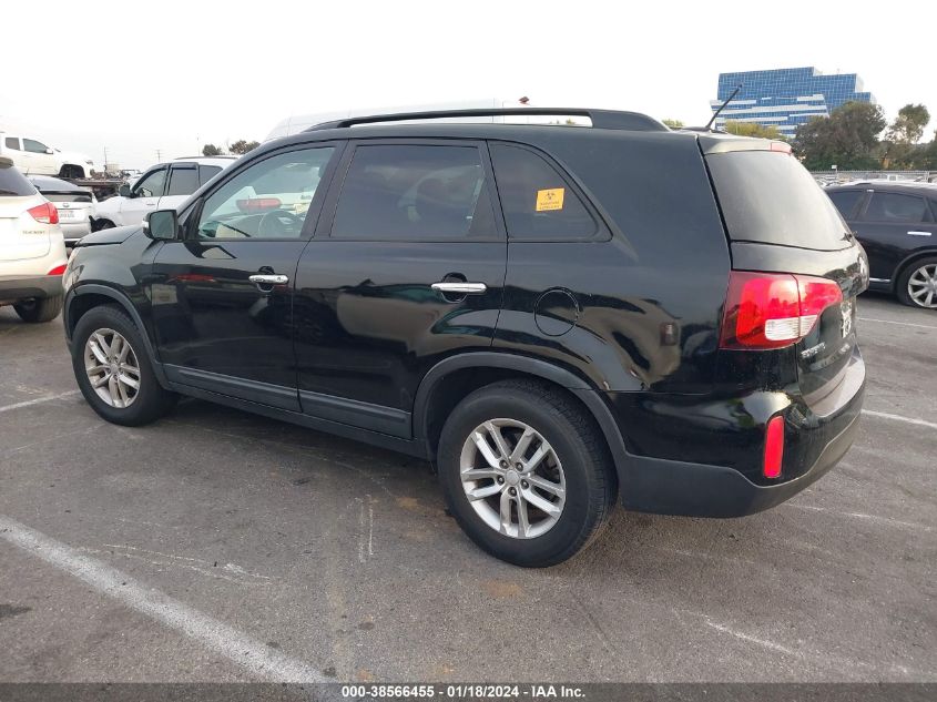 2015 KIA SORENTO LX - 5XYKT3A63FG566838