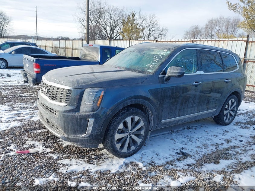 VIN 5XYP6DHC4NG201744 2022 KIA TELLURIDE S