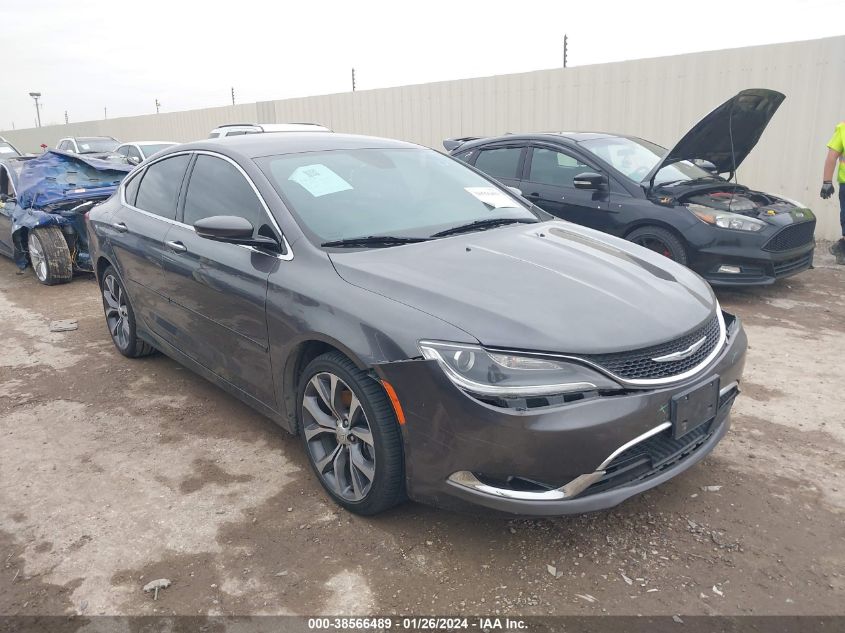 2015 CHRYSLER 200 C - 1C3CCCCB3FN588558