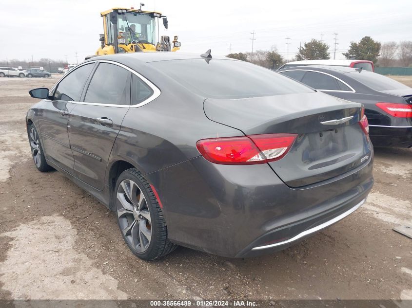 2015 CHRYSLER 200 C - 1C3CCCCB3FN588558