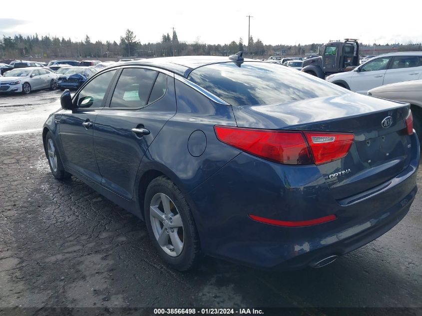 2015 KIA OPTIMA LX - 5XXGM4A70FG381376