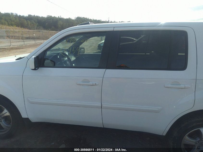 2013 HONDA PILOT EX-L - 5FNYF4H52DB075959