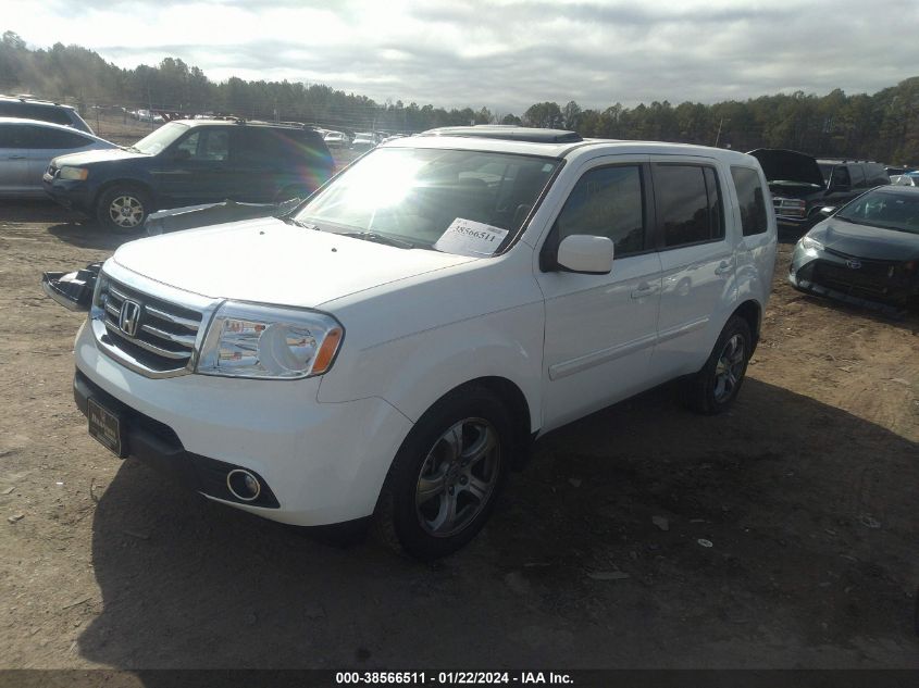 2013 HONDA PILOT EX-L - 5FNYF4H52DB075959
