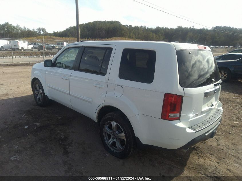 2013 HONDA PILOT EX-L - 5FNYF4H52DB075959