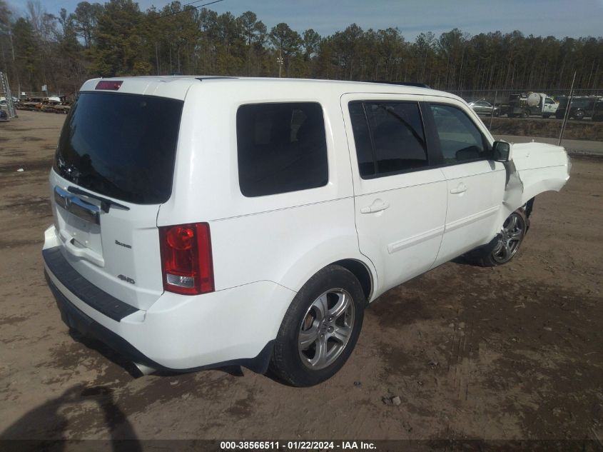 2013 HONDA PILOT EX-L - 5FNYF4H52DB075959