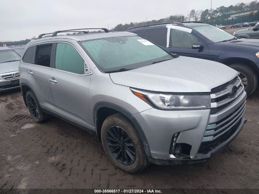 2019 TOYOTA HIGHLANDER SE/XLE - 5TDJZRFHXKS599159