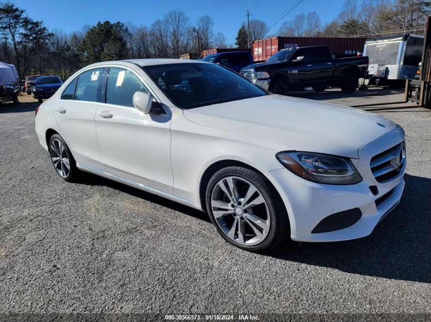 55SWF4JB5HU181494 MERCEDES-BENZ C-CLASS 2017