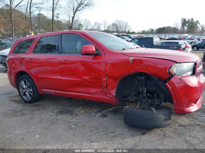 2013 DODGE DURANGO SXT - 1C4RDJAGXDC575496