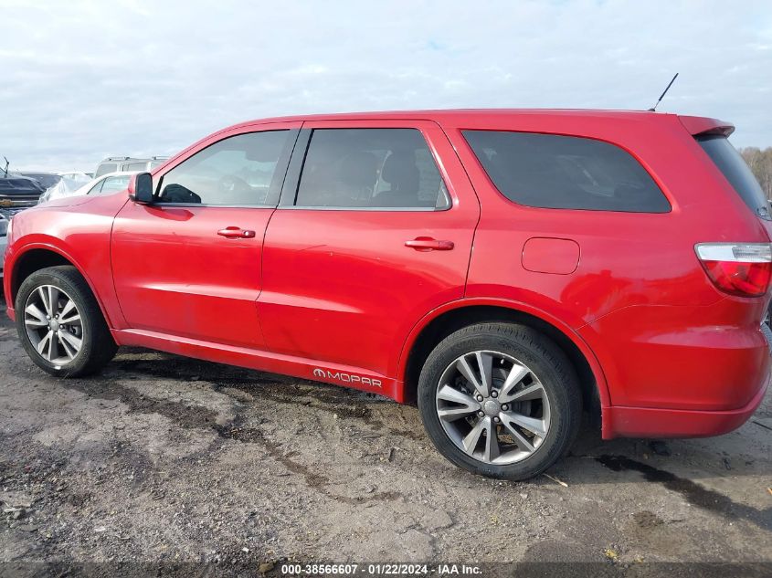 2013 DODGE DURANGO SXT - 1C4RDJAGXDC575496