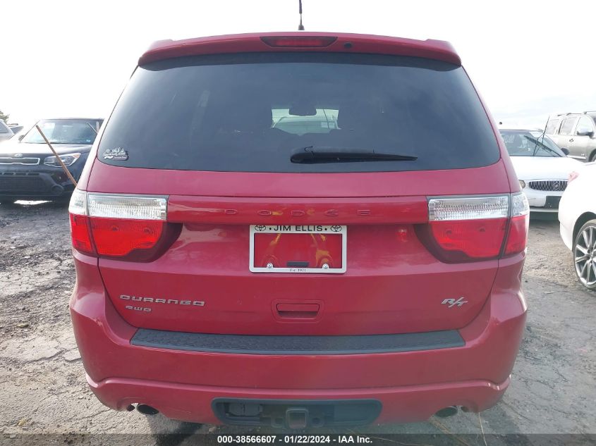 2013 DODGE DURANGO SXT - 1C4RDJAGXDC575496