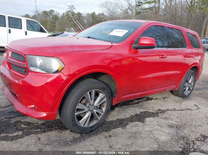 2013 DODGE DURANGO SXT - 1C4RDJAGXDC575496