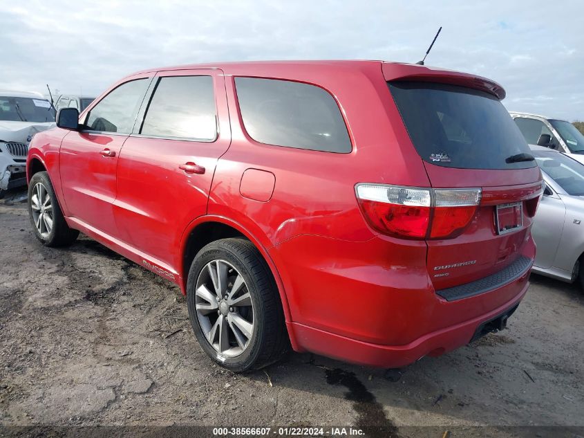 2013 DODGE DURANGO SXT - 1C4RDJAGXDC575496