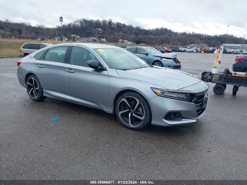 2021 HONDA ACCORD SPORT SE - 1HGCV1F47MA063922
