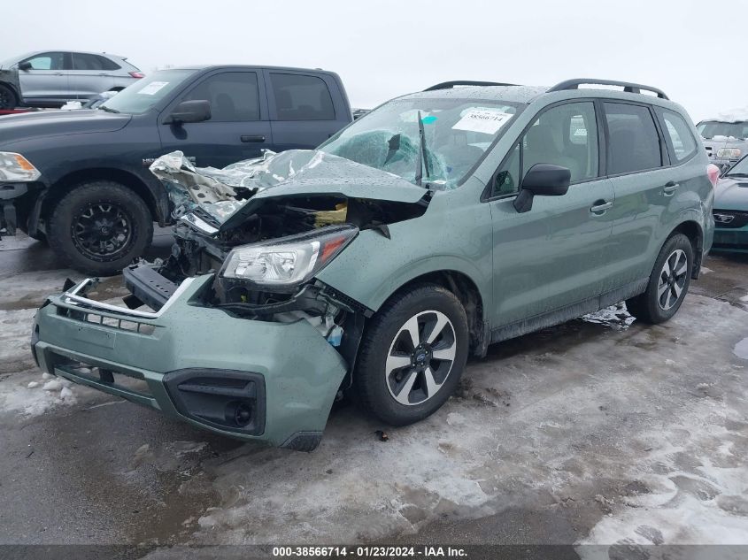 2017 SUBARU FORESTER 2.5I - JF2SJABC5HH453998