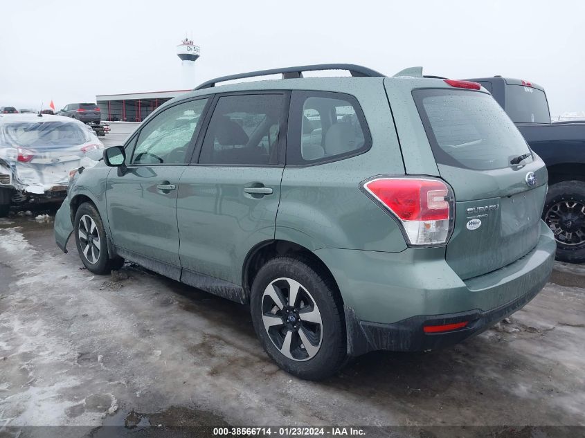 2017 SUBARU FORESTER 2.5I - JF2SJABC5HH453998