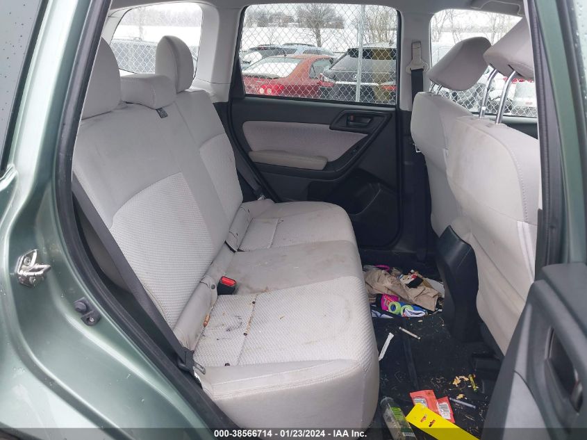 2017 SUBARU FORESTER 2.5I - JF2SJABC5HH453998