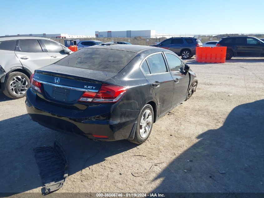 2014 HONDA CIVIC LX - 19XFB2F55EE020830
