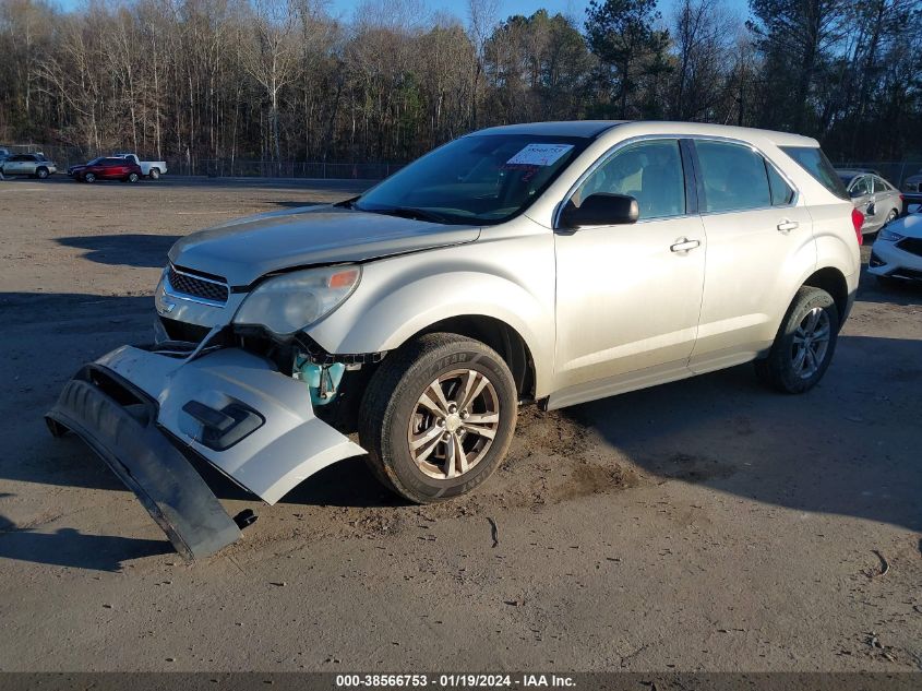 2013 CHEVROLET EQUINOX LS - 1GNALBEK5DZ112481