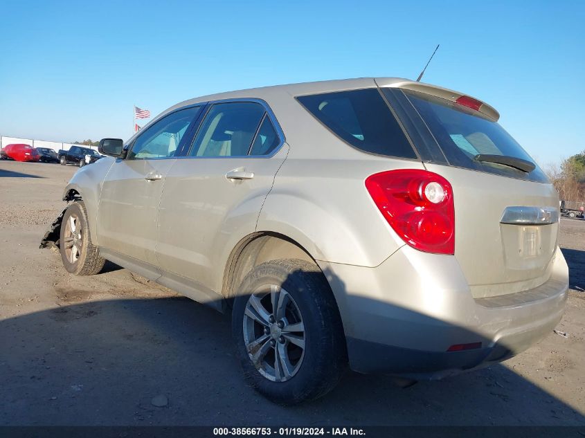 2013 CHEVROLET EQUINOX LS - 1GNALBEK5DZ112481