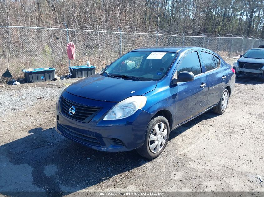 2014 NISSAN VERSA 1.6 S - 3N1CN7AP8EL800447