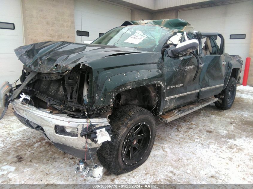 2014 CHEVROLET SILVERADO 1500 2LZ - 3GCUKSEC4EG364287