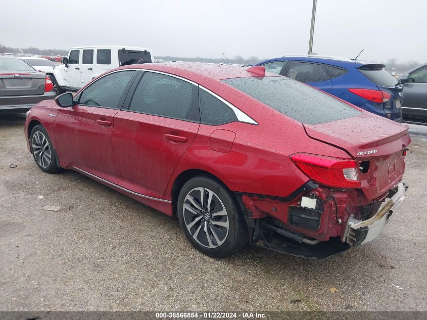 2021 HONDA ACCORD HYBRID EX - 1HGCV3F43MA005883