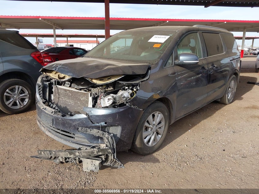VIN KNDMB5C19H6233624 2017 KIA SEDONA LX