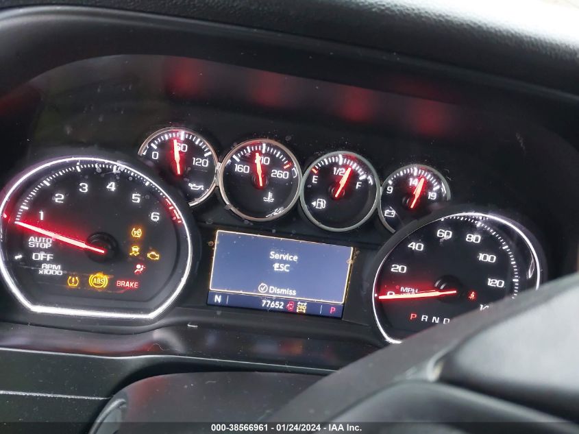 2019 CHEVROLET SILVERADO 1500 RST - 1GCRYEED8KZ387100