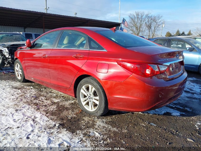 2013 HYUNDAI SONATA GLS - 5NPEB4AC3DH797983