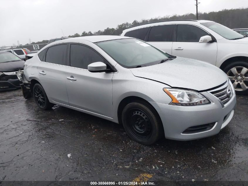 2015 NISSAN SENTRA S/SV/SR/SL - 3N1AB7AP4FY296807