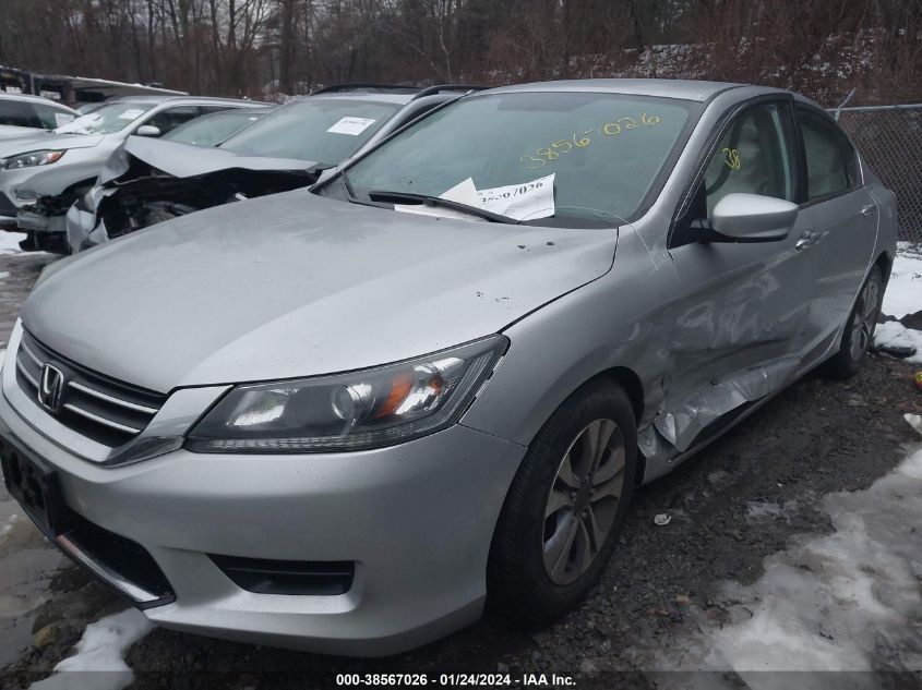 2013 HONDA ACCORD LX - 1HGCR2F38DA210797