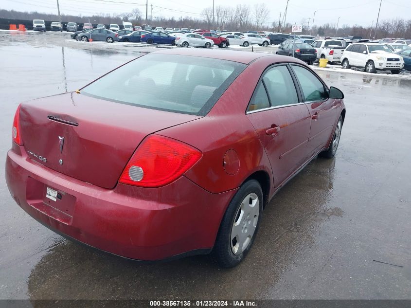 1G2ZF57B784137682 | 2008 PONTIAC G6