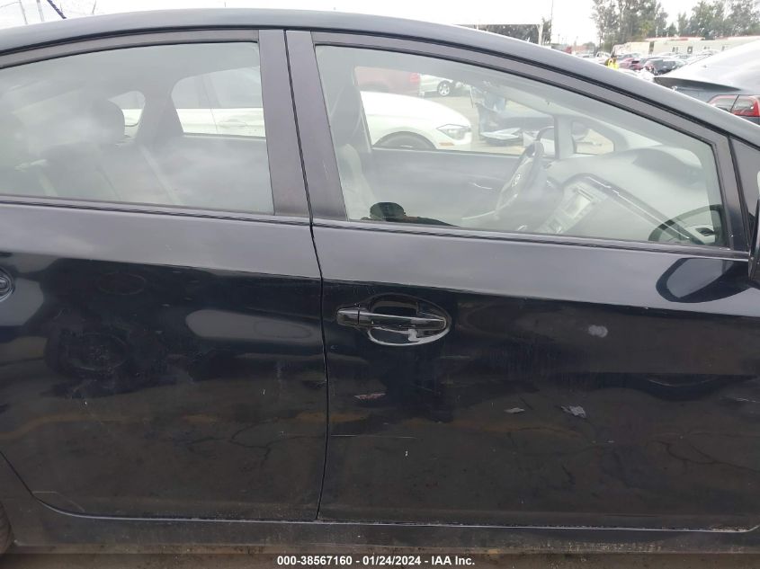 2013 TOYOTA PRIUS TWO - JTDKN3DU2D5695857