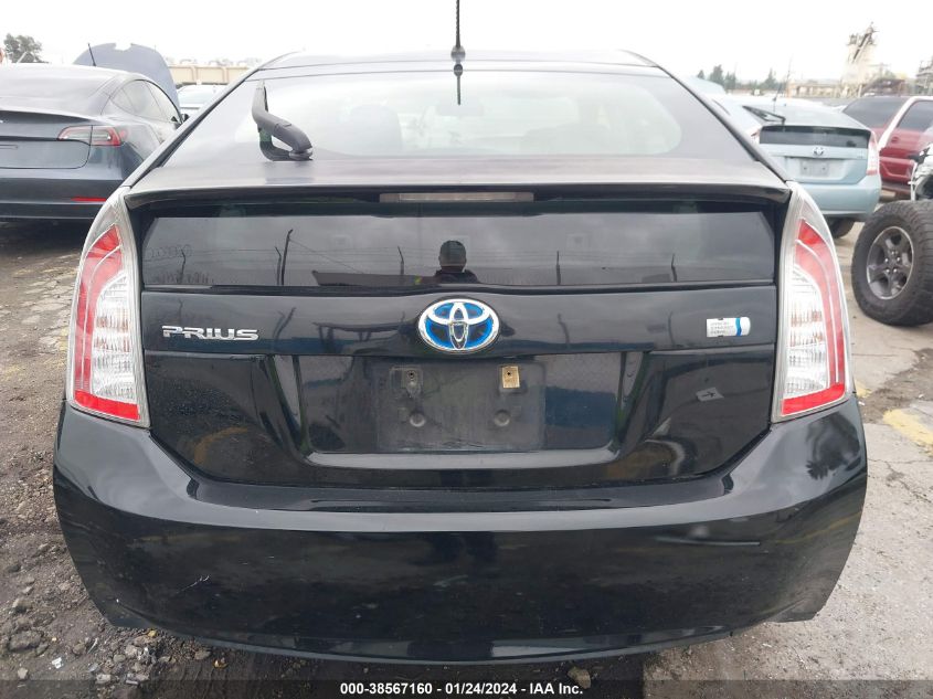 2013 TOYOTA PRIUS TWO - JTDKN3DU2D5695857