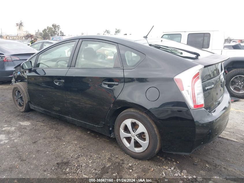 2013 TOYOTA PRIUS TWO - JTDKN3DU2D5695857