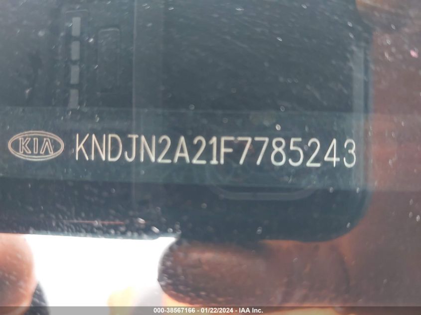 2015 KIA SOUL - KNDJN2A21F7785243