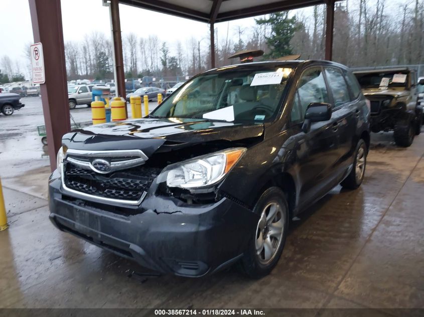 2014 SUBARU FORESTER 2.5I - JF2SJAAC9EG422238