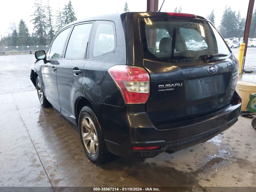 2014 SUBARU FORESTER 2.5I - JF2SJAAC9EG422238