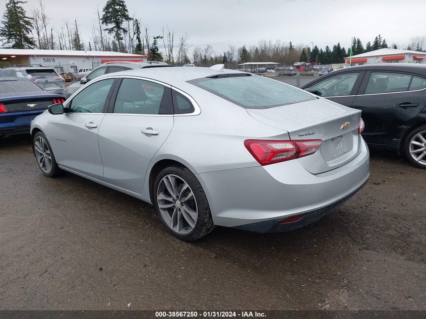 VIN 1G1ZD5ST8MF067845 2021 CHEVROLET MALIBU FWD LT
