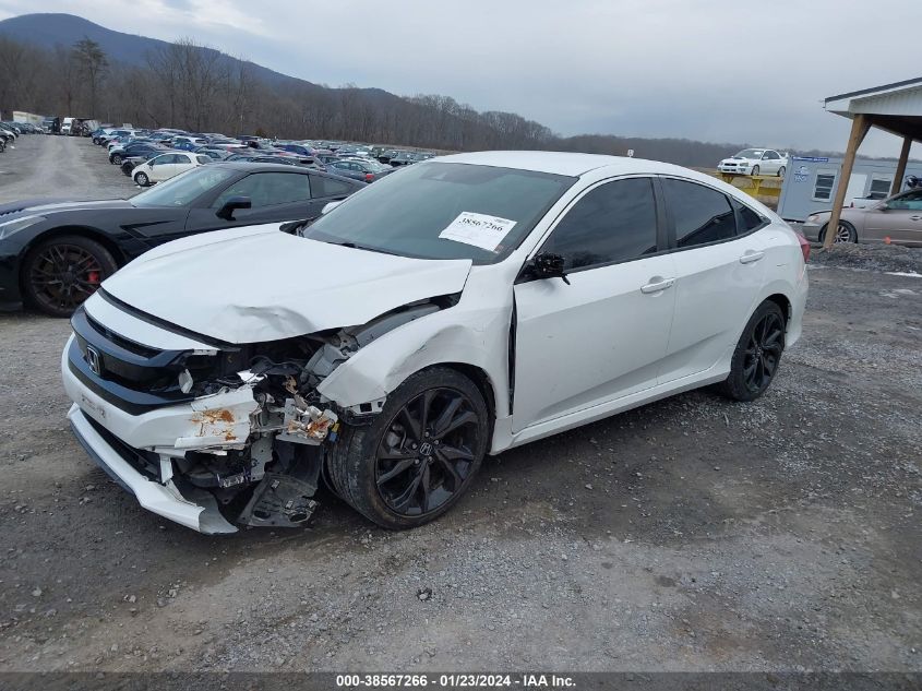 2019 HONDA CIVIC SPORT - 19XFC2F89KE030604