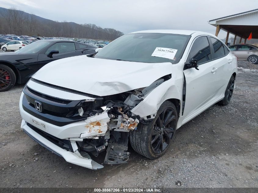 2019 HONDA CIVIC SPORT - 19XFC2F89KE030604