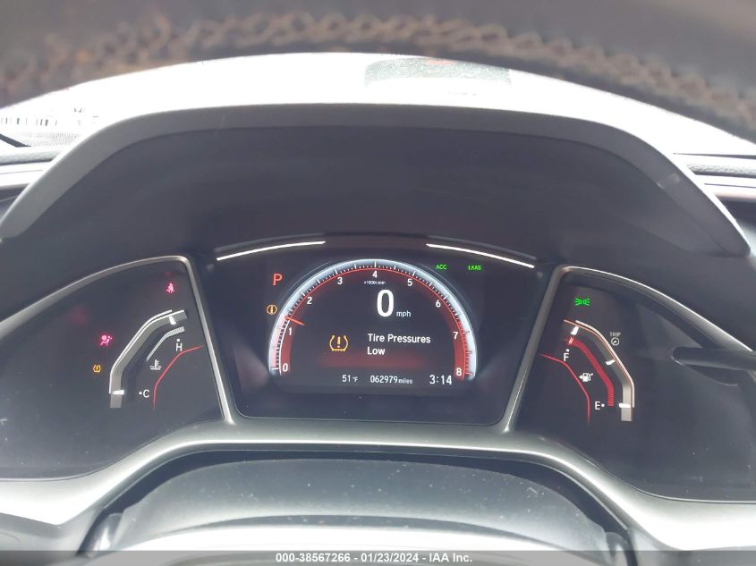 2019 HONDA CIVIC SPORT - 19XFC2F89KE030604