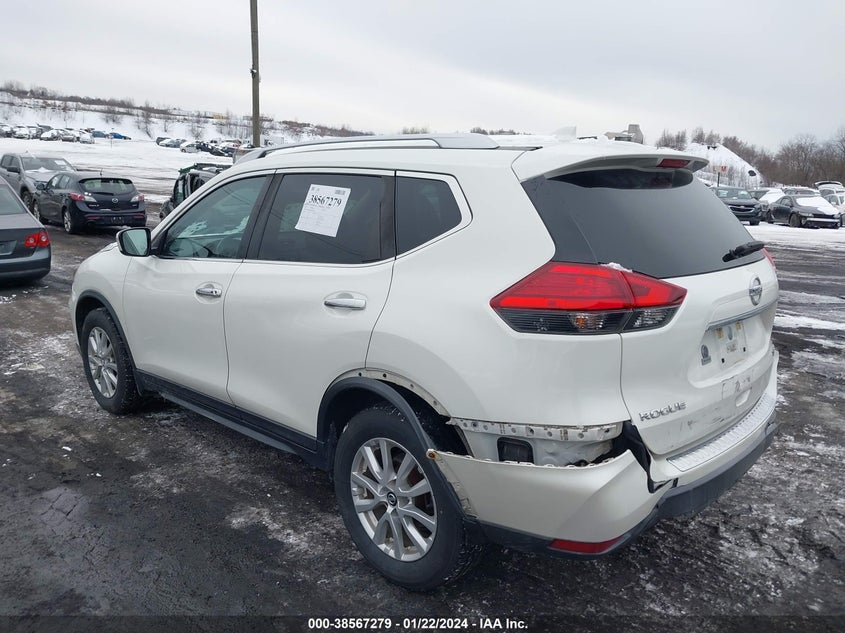 VIN KNMAT2MV6HP572626 2017 NISSAN ROGUE SV